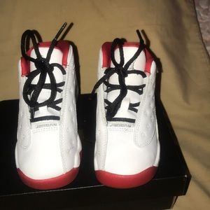 Red and White Jordan’s